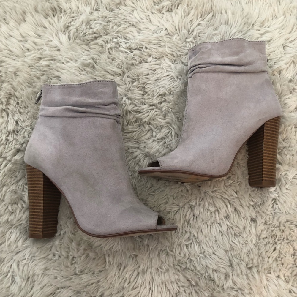 Express Open Toed Booties - Picture 5 of 5